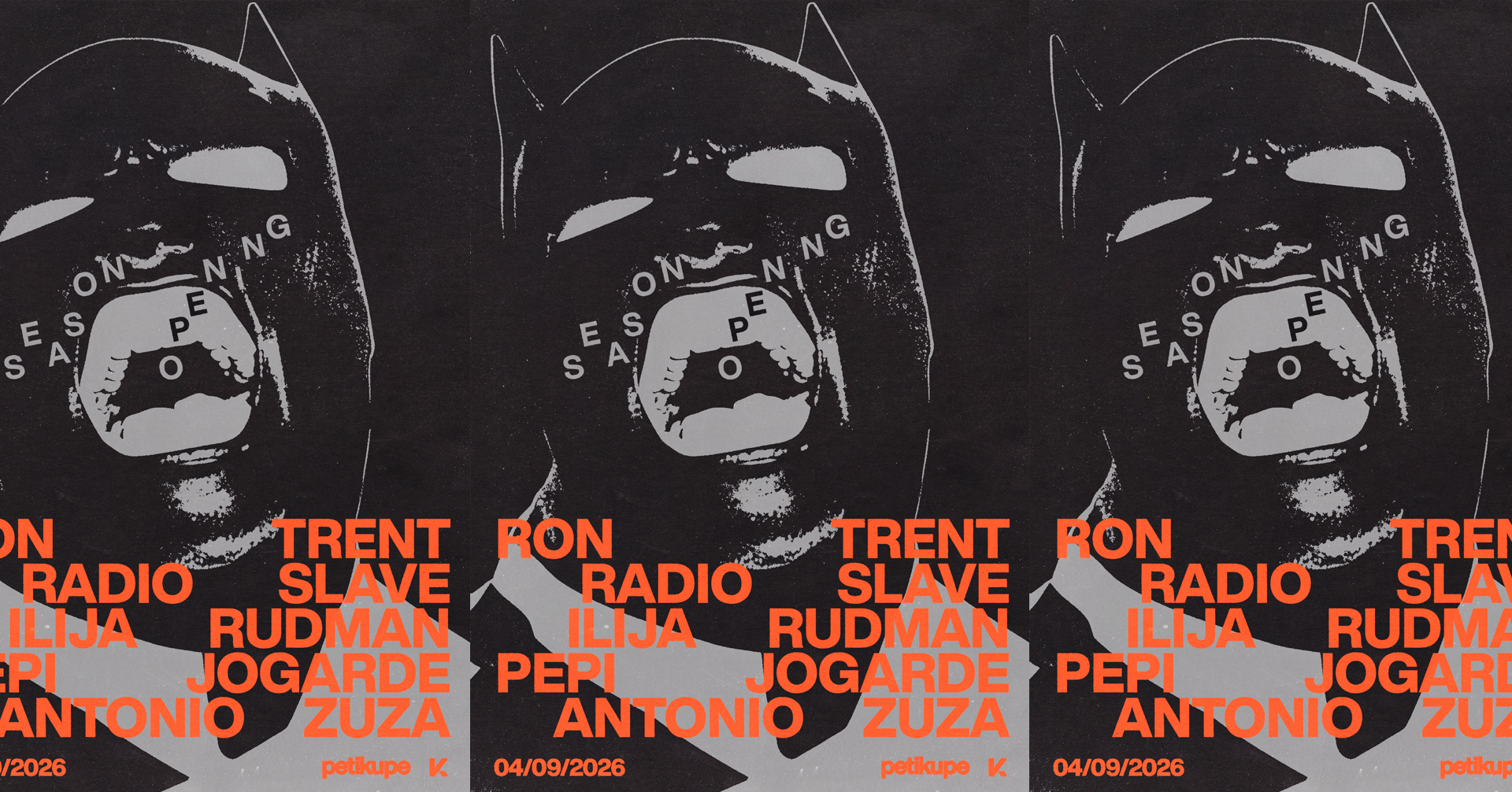 Peti Kupe SEASON OPENING W/ Ron Trent, Radio Slave, Ilija Rudman, Antonio Zuza, Pepi Jogarde