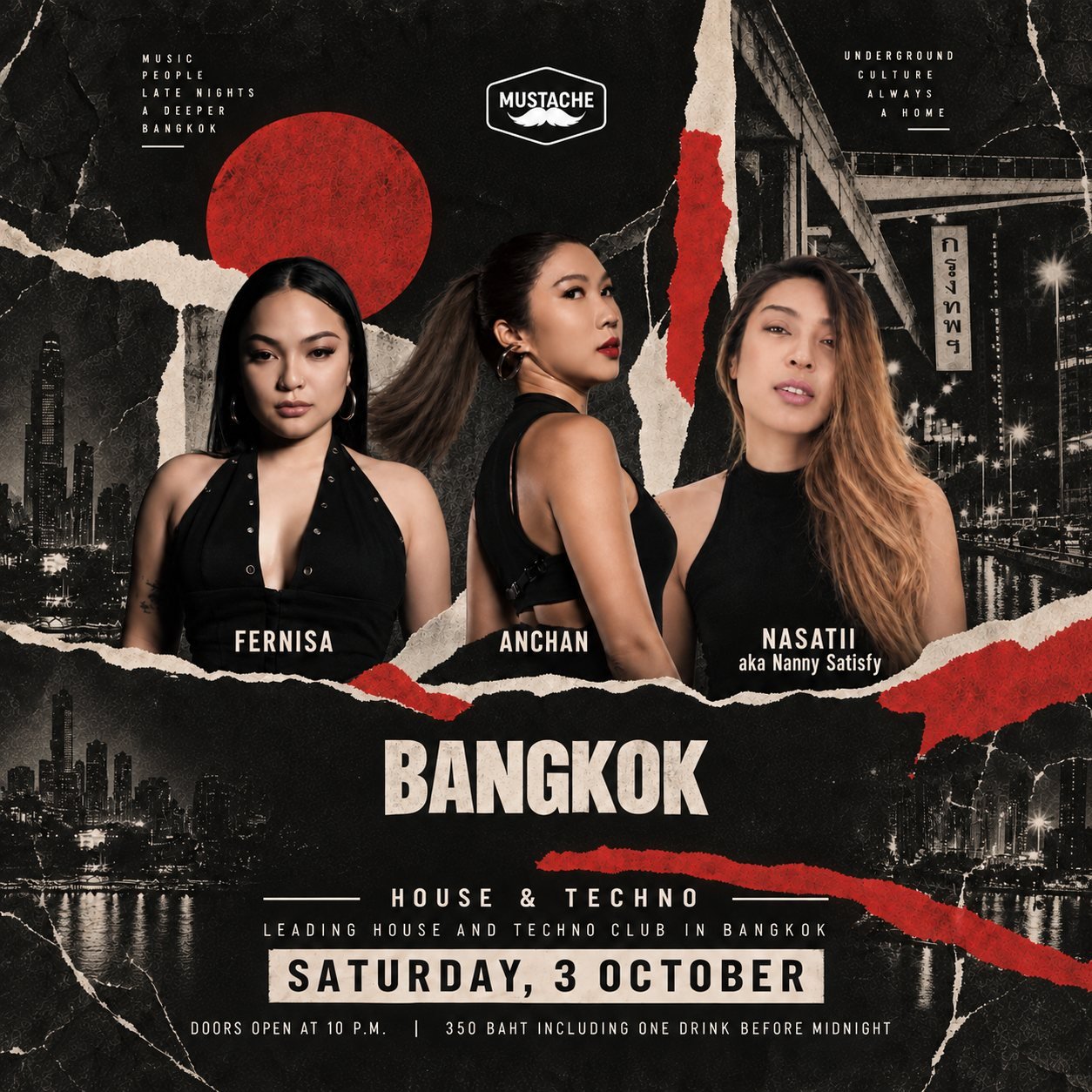 House & Melodic Techno with Fernisa, Anchan & Nasatii