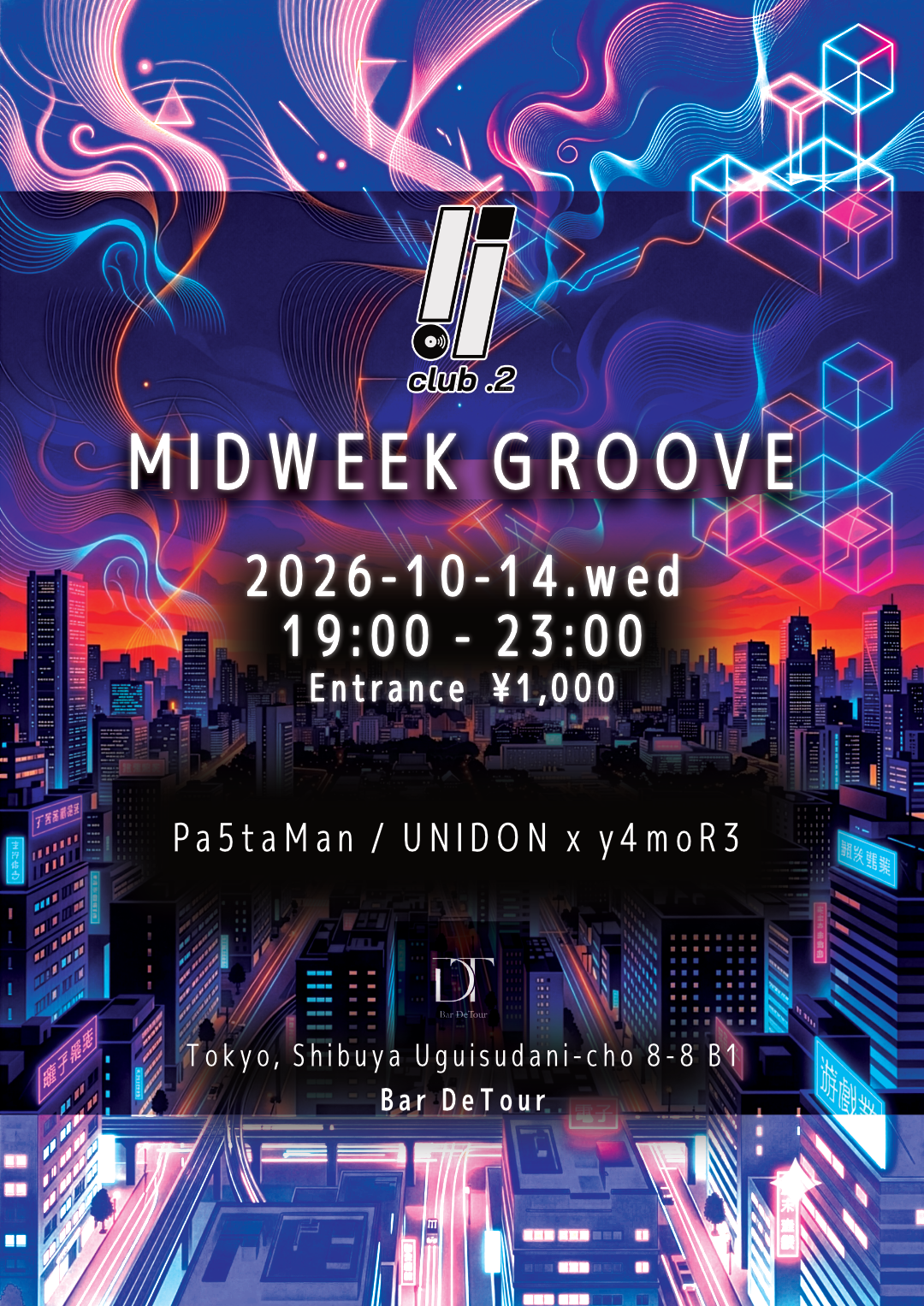 club .2 - Midweek Groov