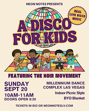 Live Disco Concert for Kids