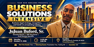 Business Solutions Intensive | Team New Horizons