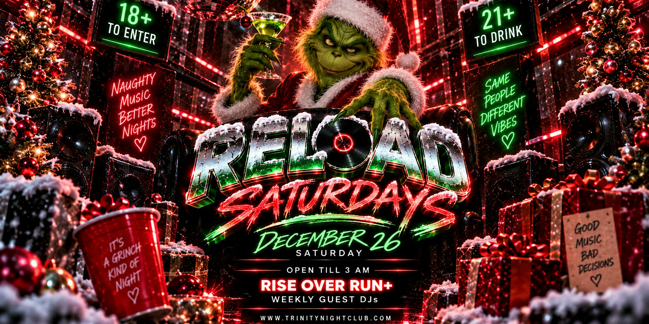 Reload Saturdays at Trinity • Entertaining Seattle's Dance Community