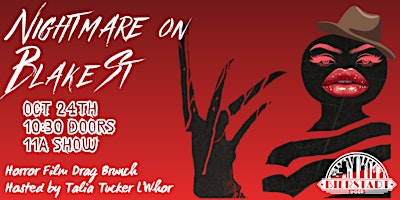 Nightmare on Blake St Drag Show & Brunch, Hosted by Talia Tucker L'Whor