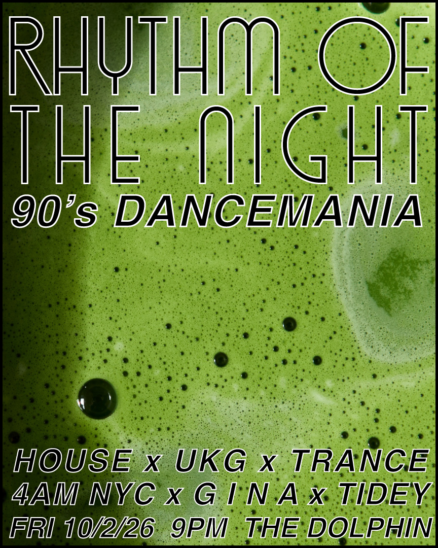 RHYTHM OF THE NIGHT [90'S HOUSE/UKG/TRANCE]