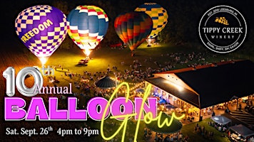 Balloon Glow: 10 Years of Glow & Magic at TCW | Sat., Sept. 26th 4pm to 9pm