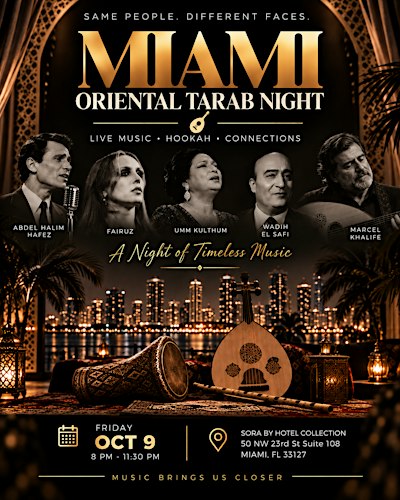 Miami Oriental Tarab Night