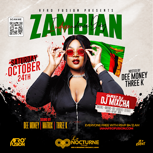 Afro Fusion Saturday :  Zambian Independence