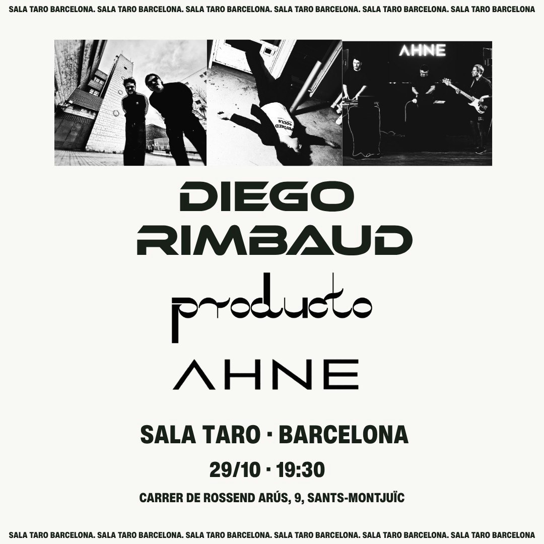 Diego Rimbaud + producto + AHNE 