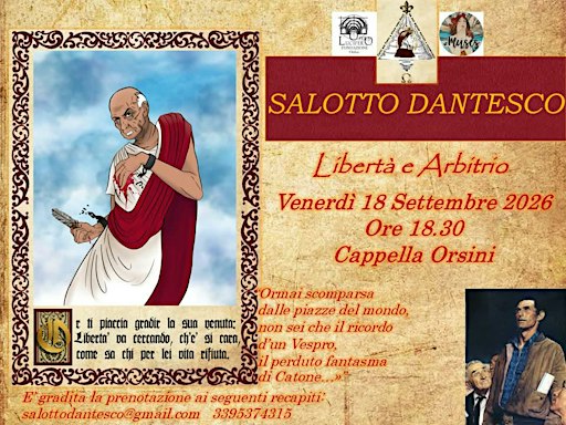 Salotto Dantesco : Libertà e Arbitrio