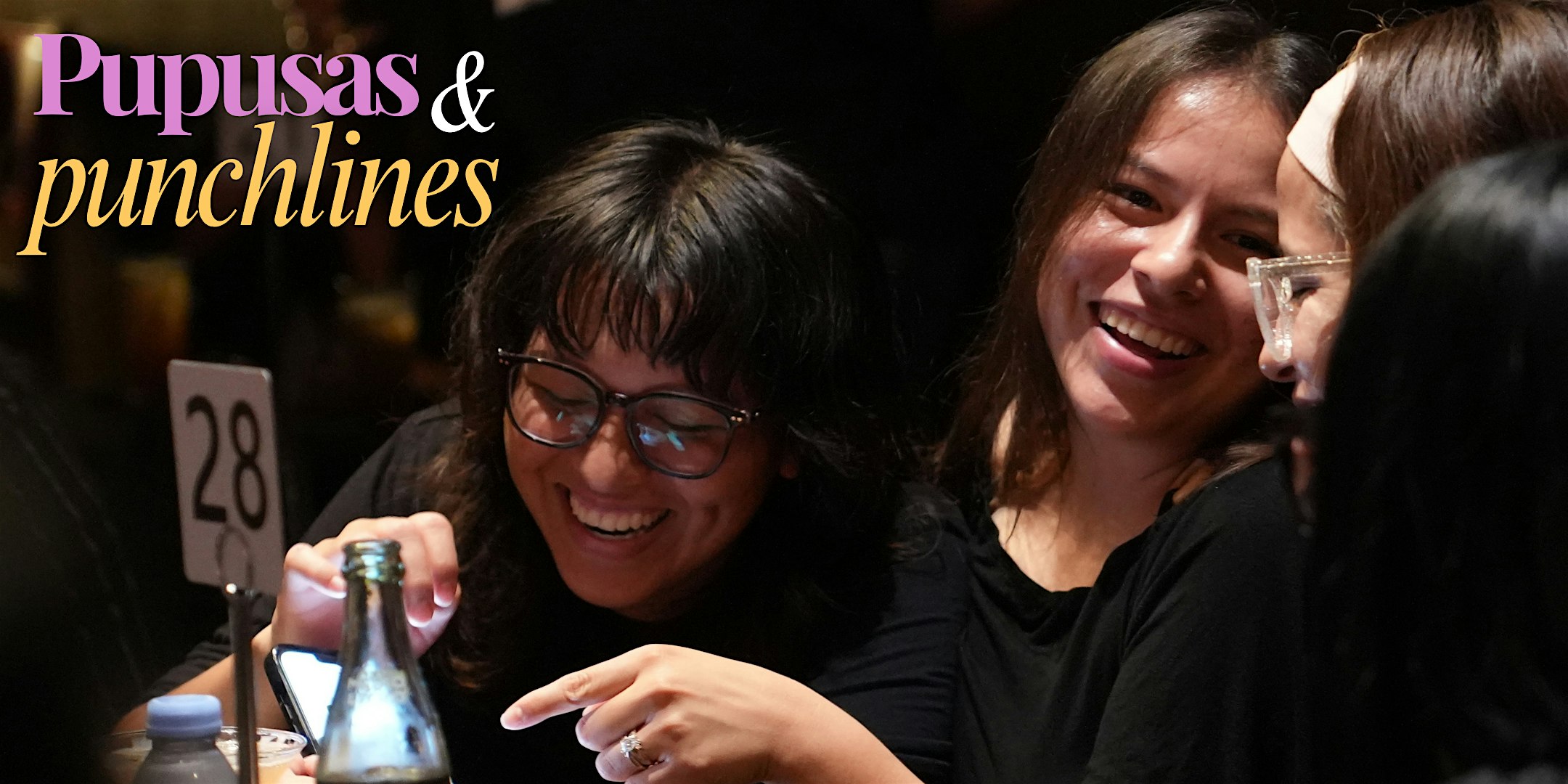 Pupusas and Punchlines | Latin Food | Comedy | Oct 3 | Early Show