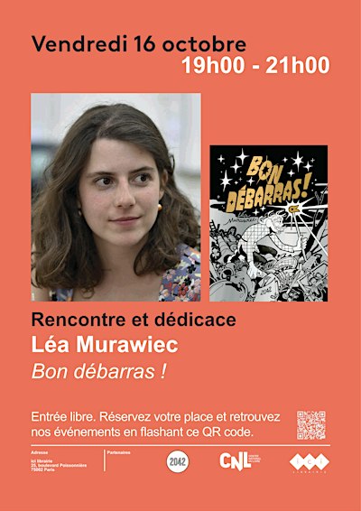 Rencontre et dédicace avec Léa Murawiec