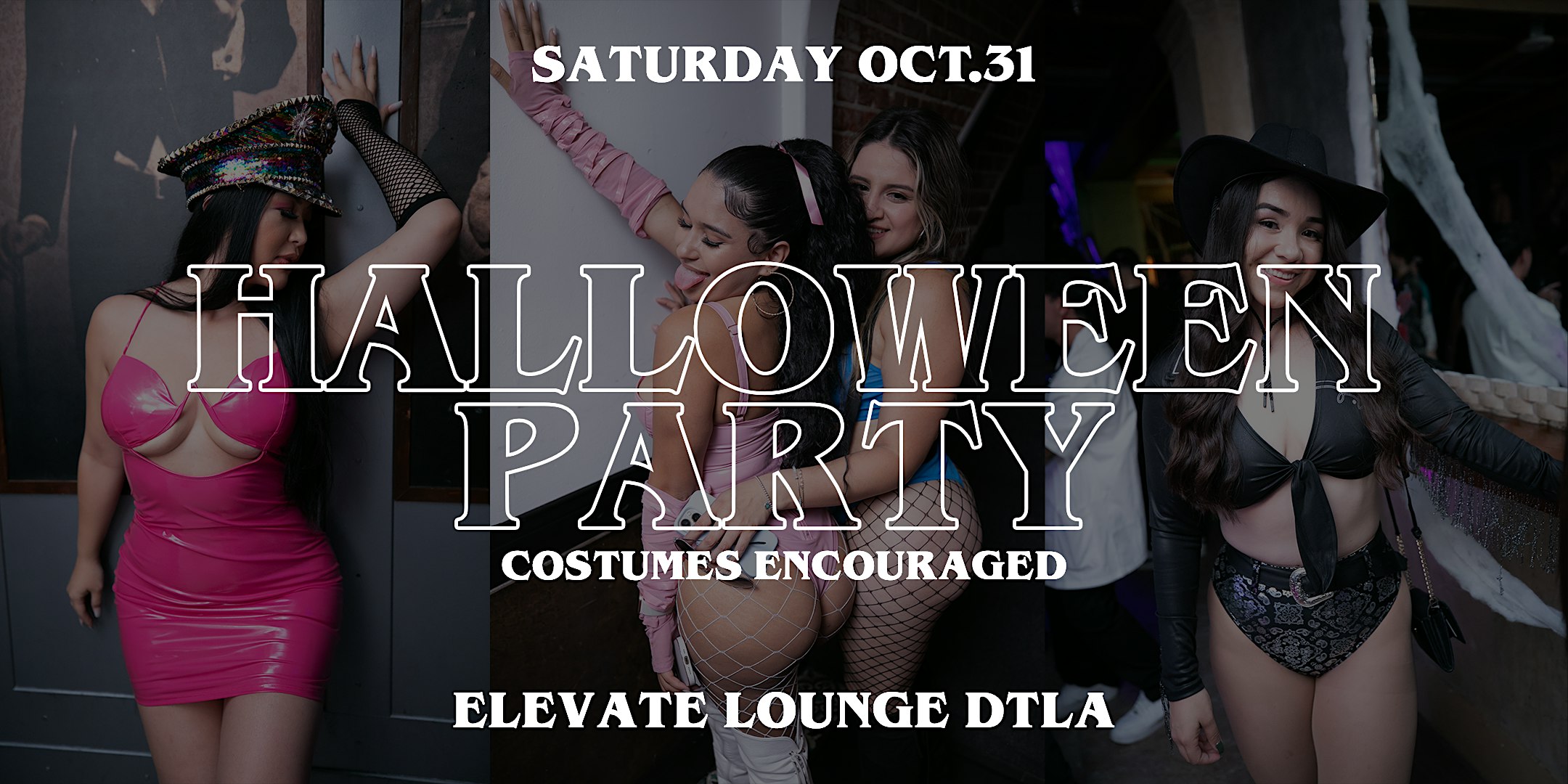 THE HALLOWEEN ROOFTOP PARTY @ ELEVATE LOUNGE LOS ANGELES (HALLOWEEN NIGHT)