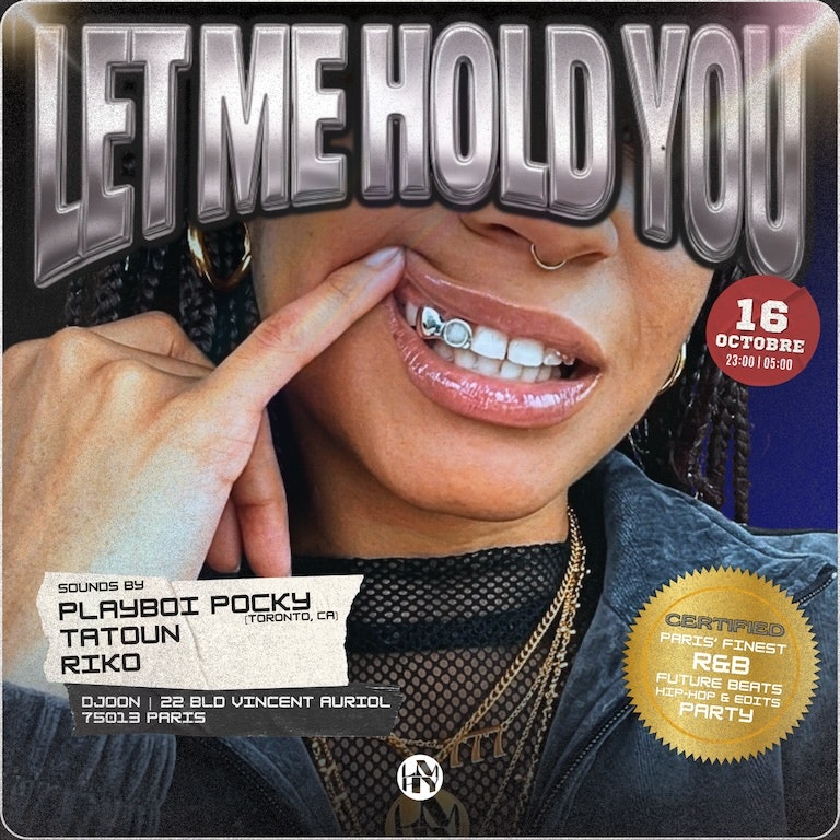 LET ME HOLD YOU R&B & Future Beats Night 16.10.26