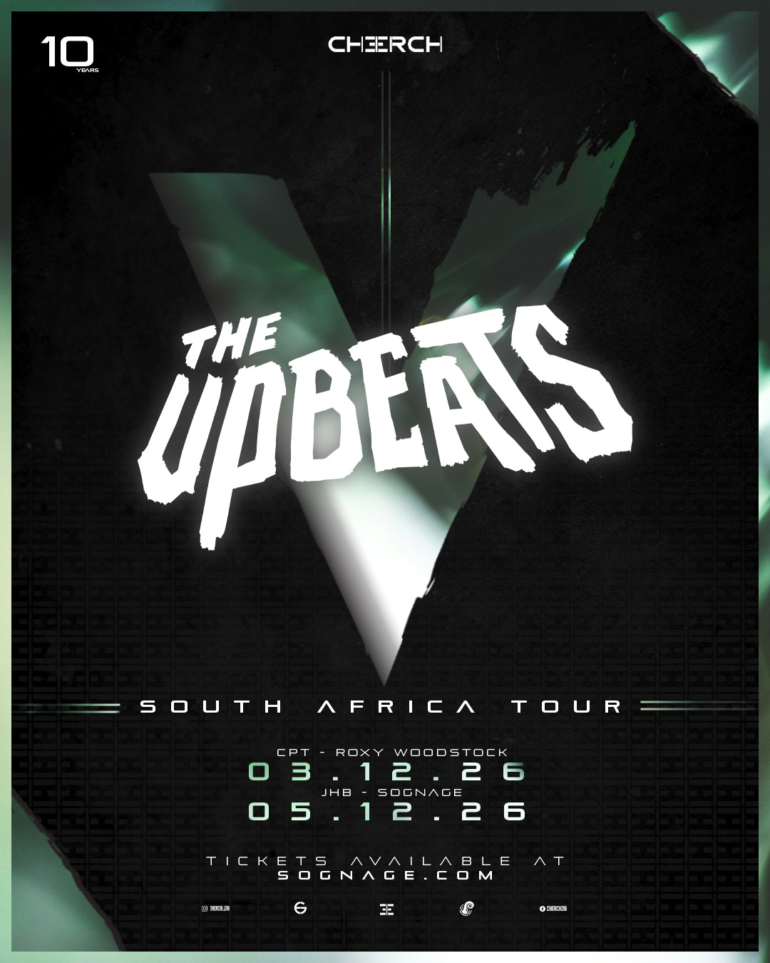 Cherch presents: The Upbeats (Johannesburg)