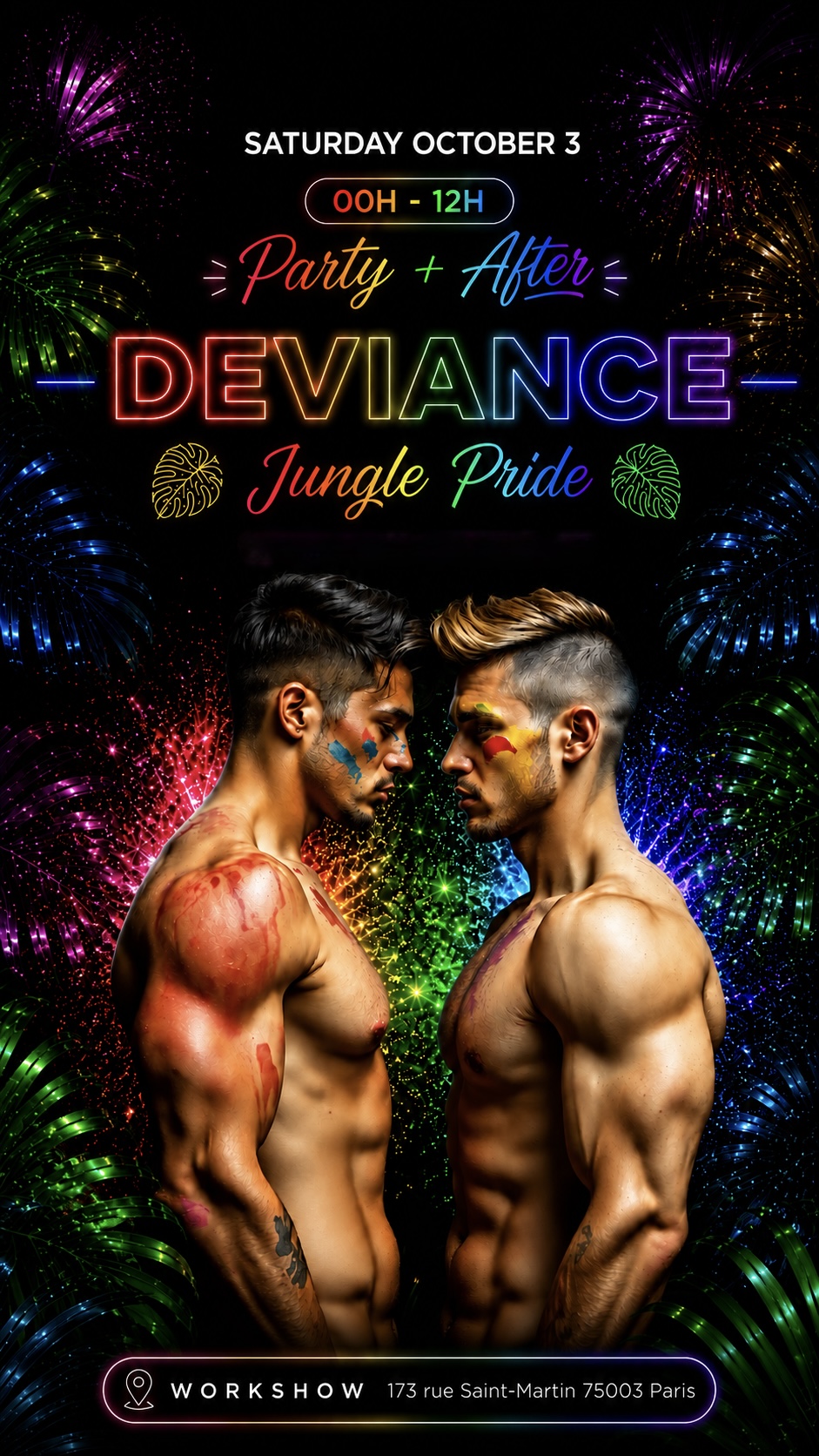 DEVIANCE PARIS PRIDE Party + After