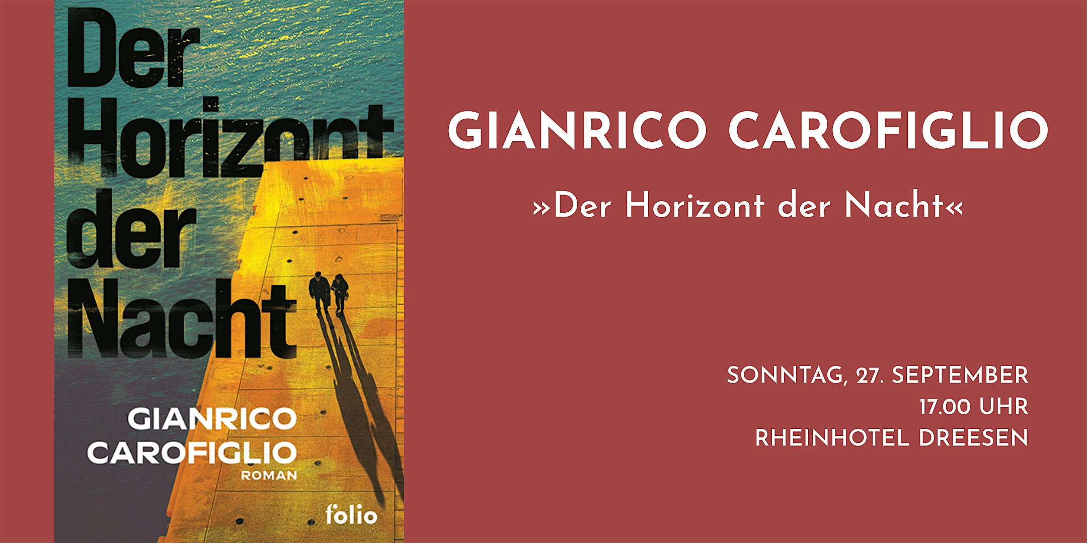 Gianrico Carofiglio »Der Horizont der Nacht«