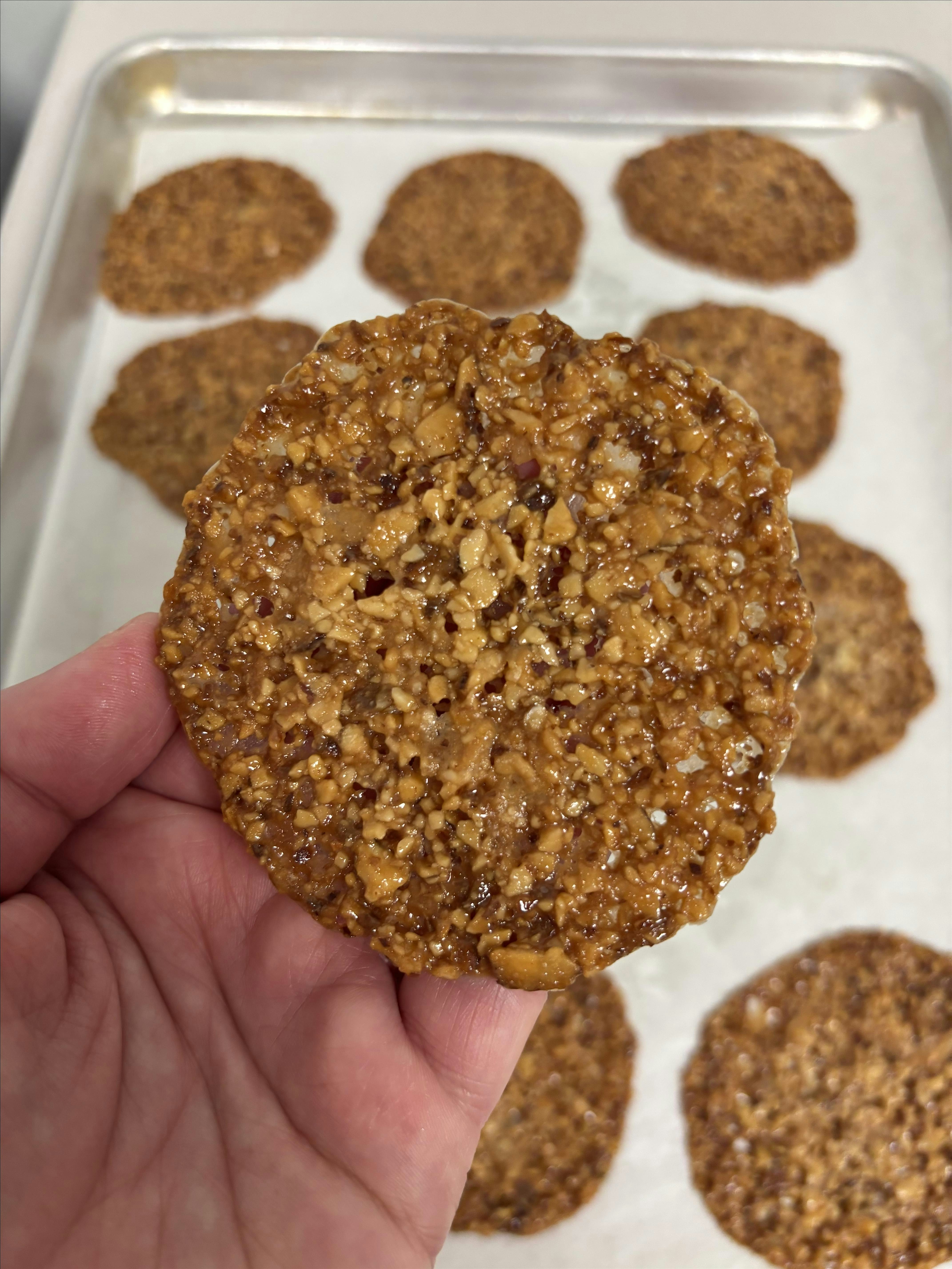 Annie's Signature Sweets COOKIES  101-ALMOND PECAN FLORENTINES BAKING CLASS
