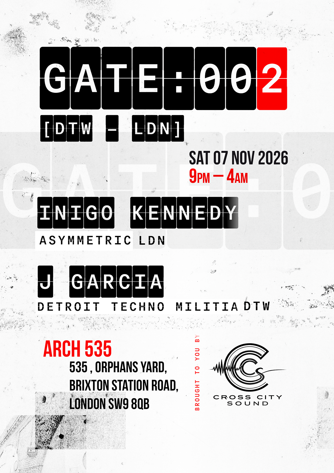 GATE : 002 - Inigo Kennedy, J.Garcia