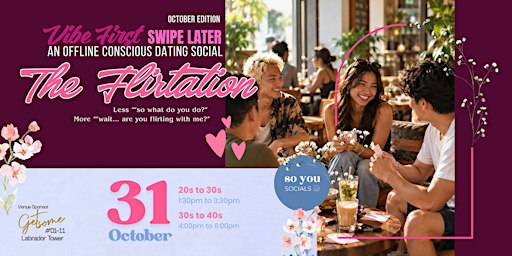 [20s-30s] Vibe First Swipe Later: An Offline Conscious Dating Social