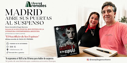 PRESENTACION SAGA EL PRISMA Y EL SACRIFICIO DE LAS ESPINAS