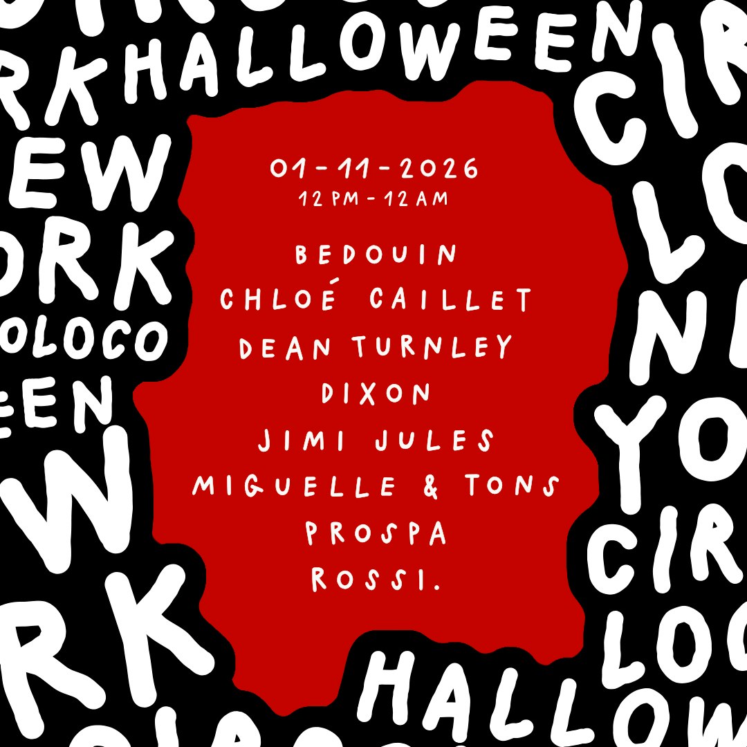 Teksupport: Circoloco Halloween (Sunday) 