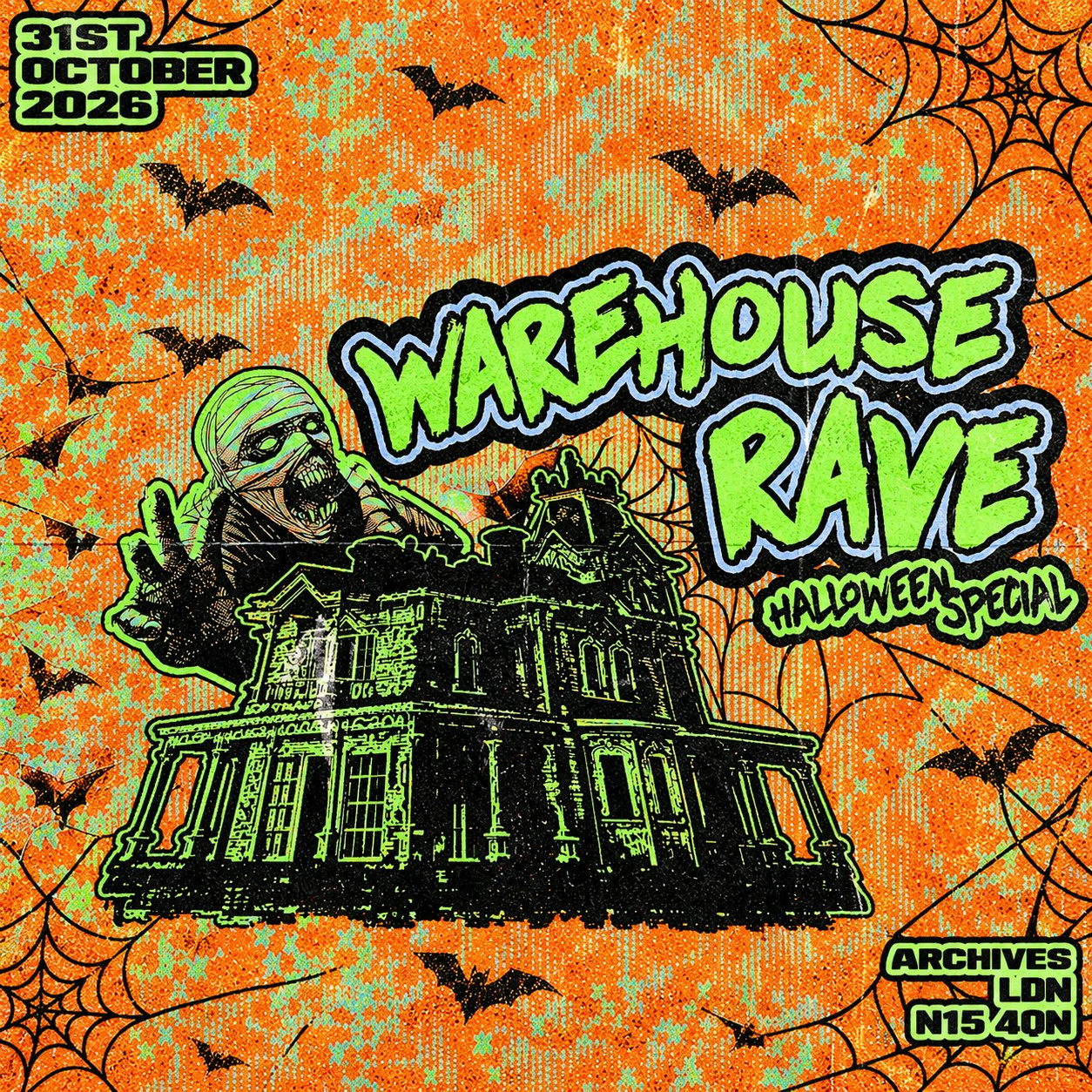 Halloween Warehouse Rave