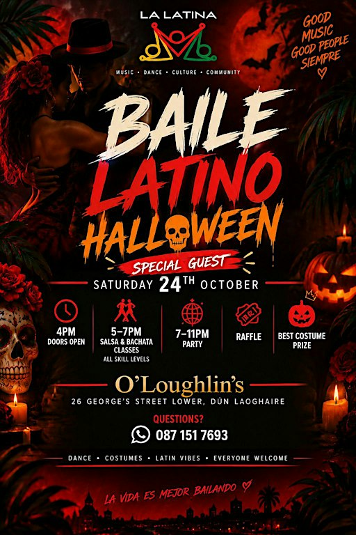 Baile Latino Halloween