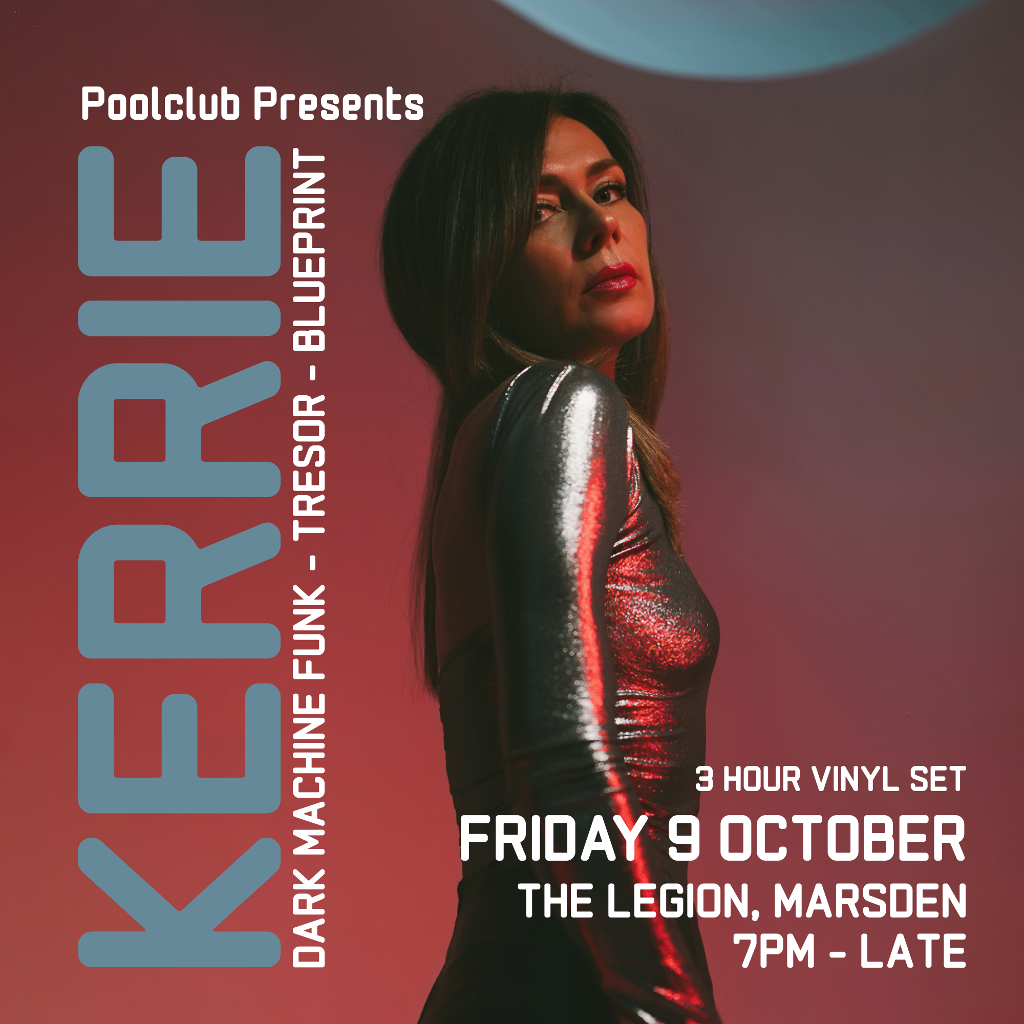 Kerrie (Tresor, Dark Machine Funk) - 3 hour vinyl set