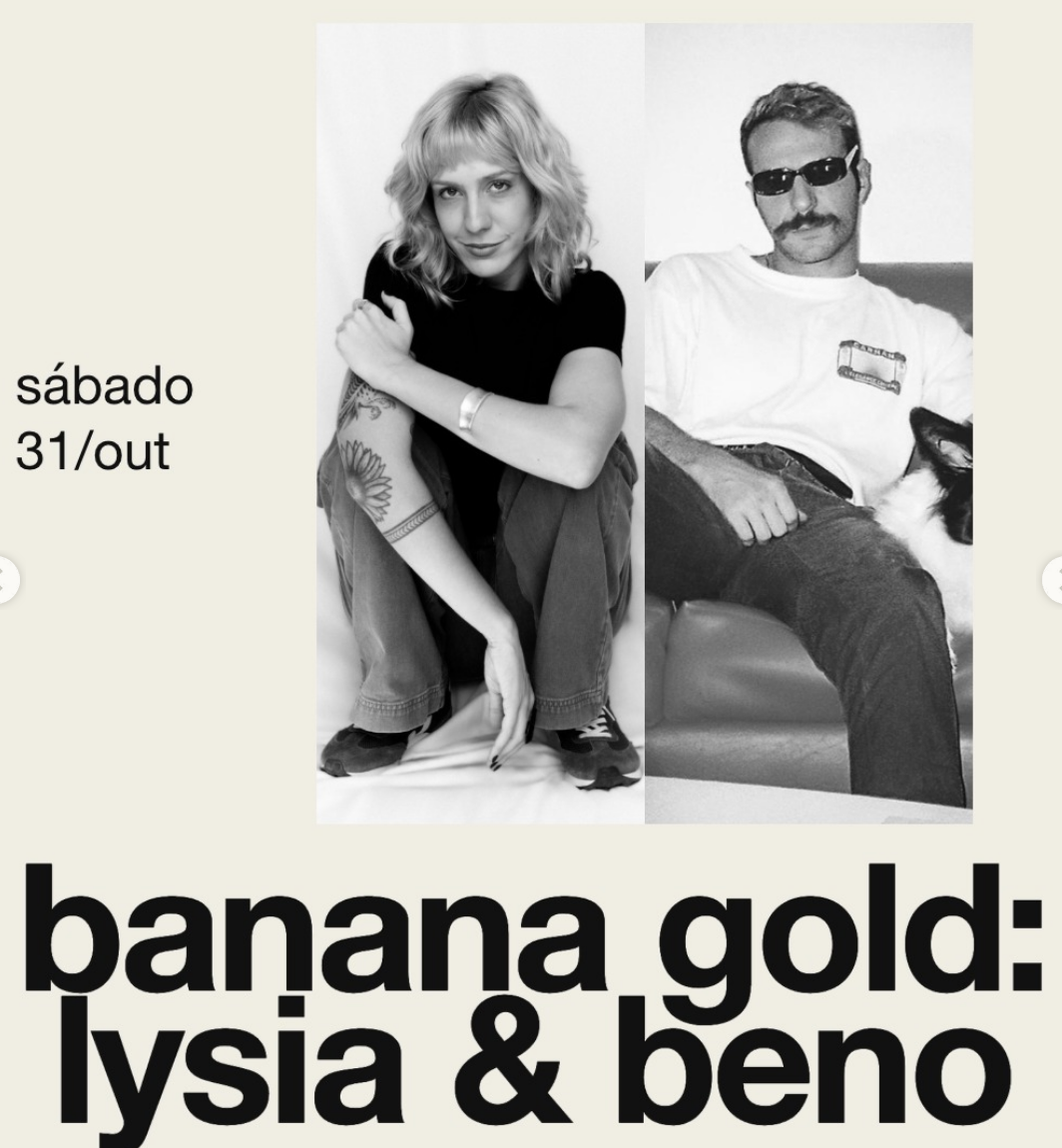 Frisson Recebe: Banana Gold: Lysia & Beno