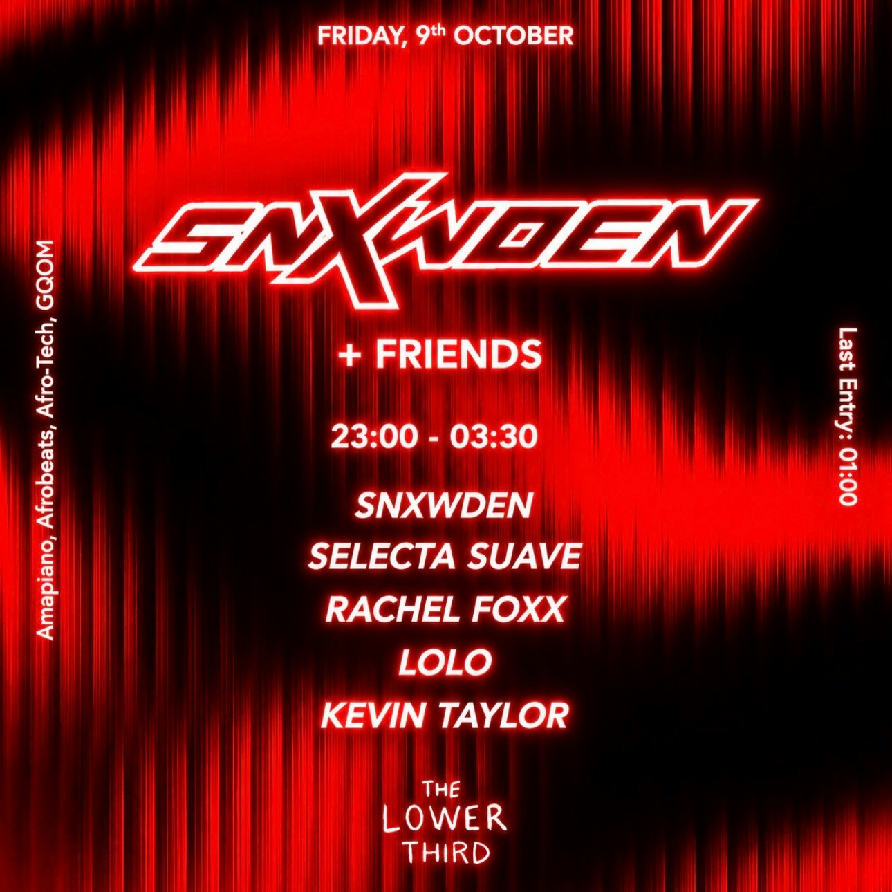 SNXWDEN&nbsp;+ Friends (Selecta Suave, Rachel Foxx, LOLO, Kevin Taylor)