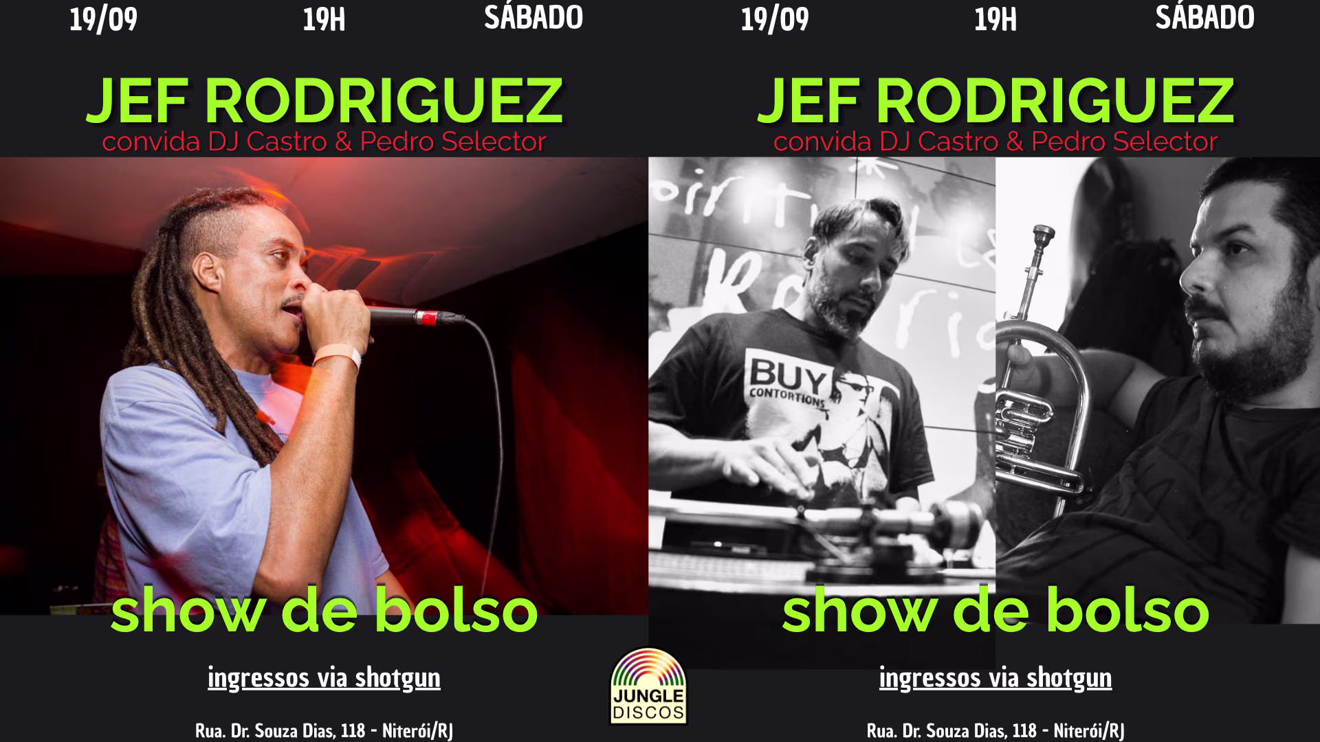 Show De Bolso: Jef Rodriguez