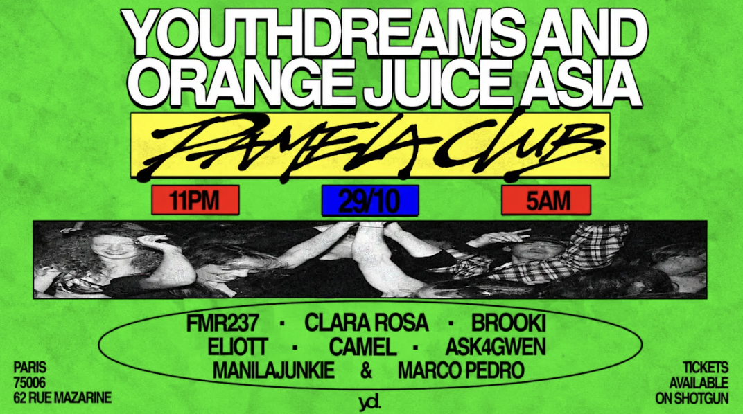 Youthdreams X Orange Juice Asia - Clara Rosa, Manilajunkie..