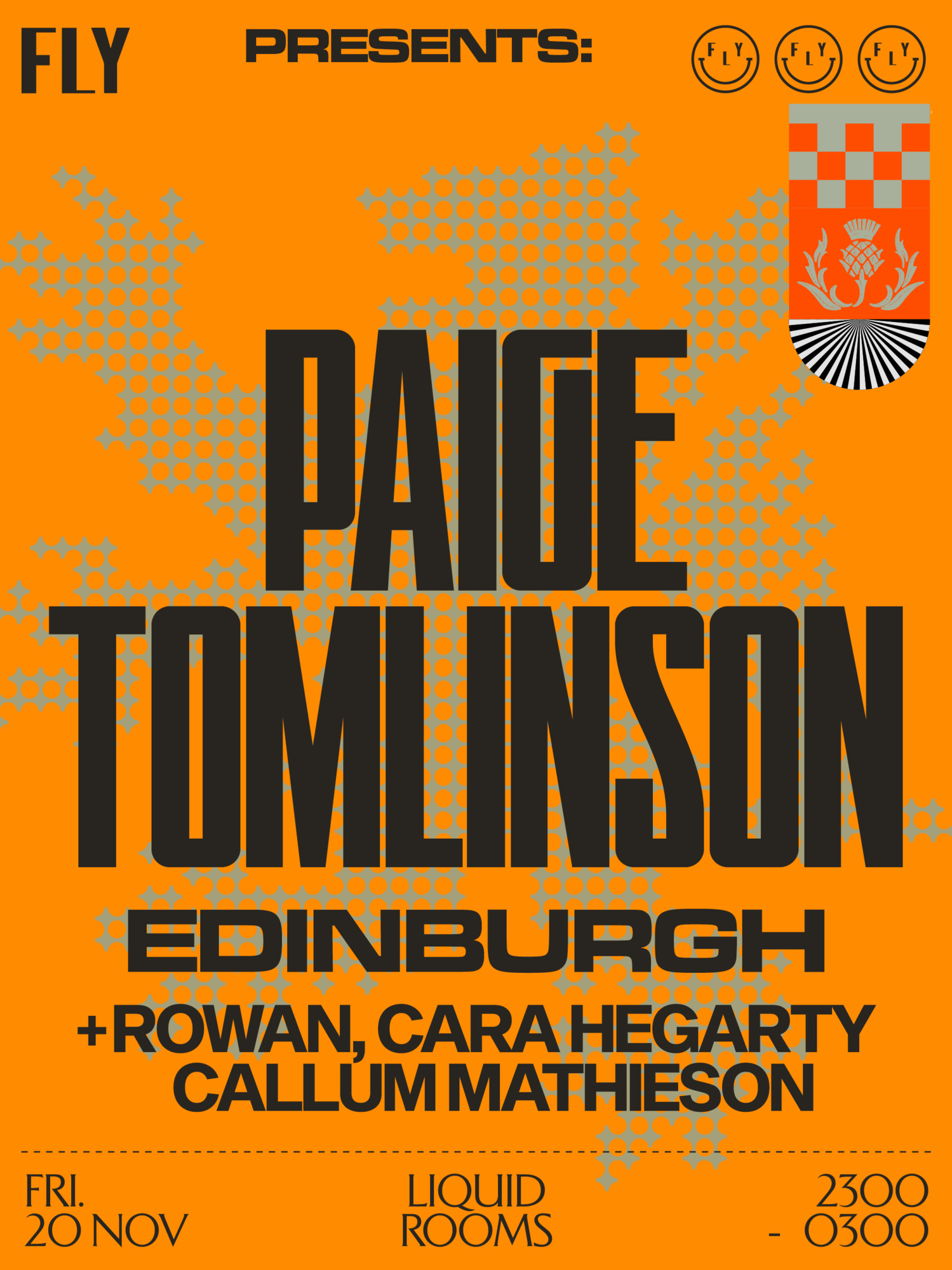 FLY - Paige Tomlinson - Edinburgh