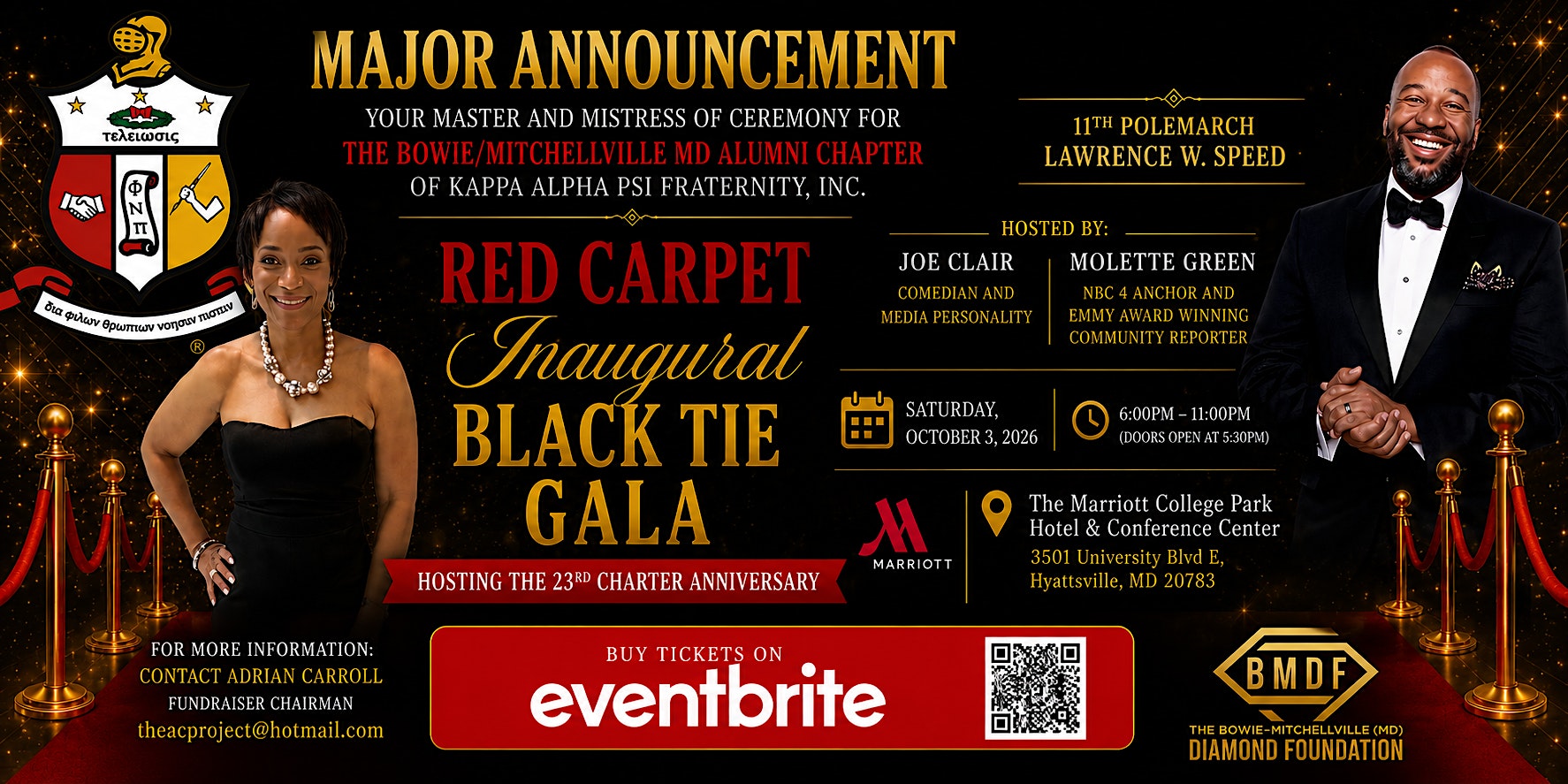 The Inaugural Black-Tie Fundraiser Gala