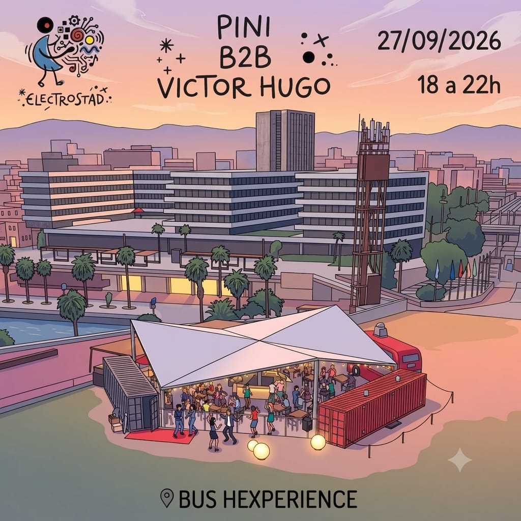 Electrostad: FREE OPEN AIR PARTY with PINI, Victor Hugo & friends