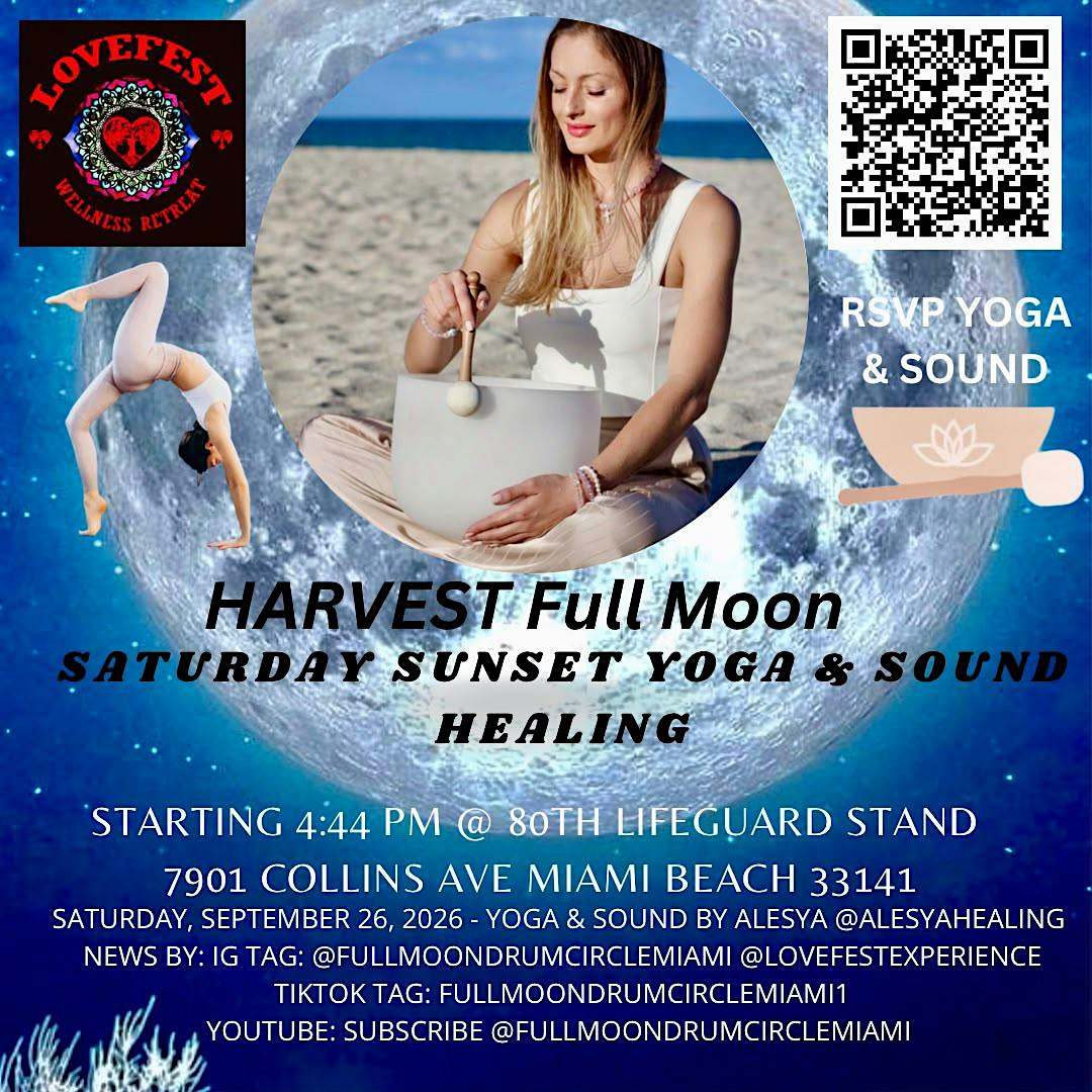 FULL MOON Yoga, Sound Healing & Potluck!  9/26/26 Invite & Share