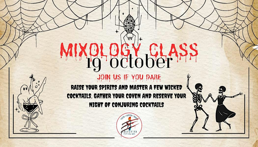 HALLOWEEN CONCEPT MIXOLOGY CLASS