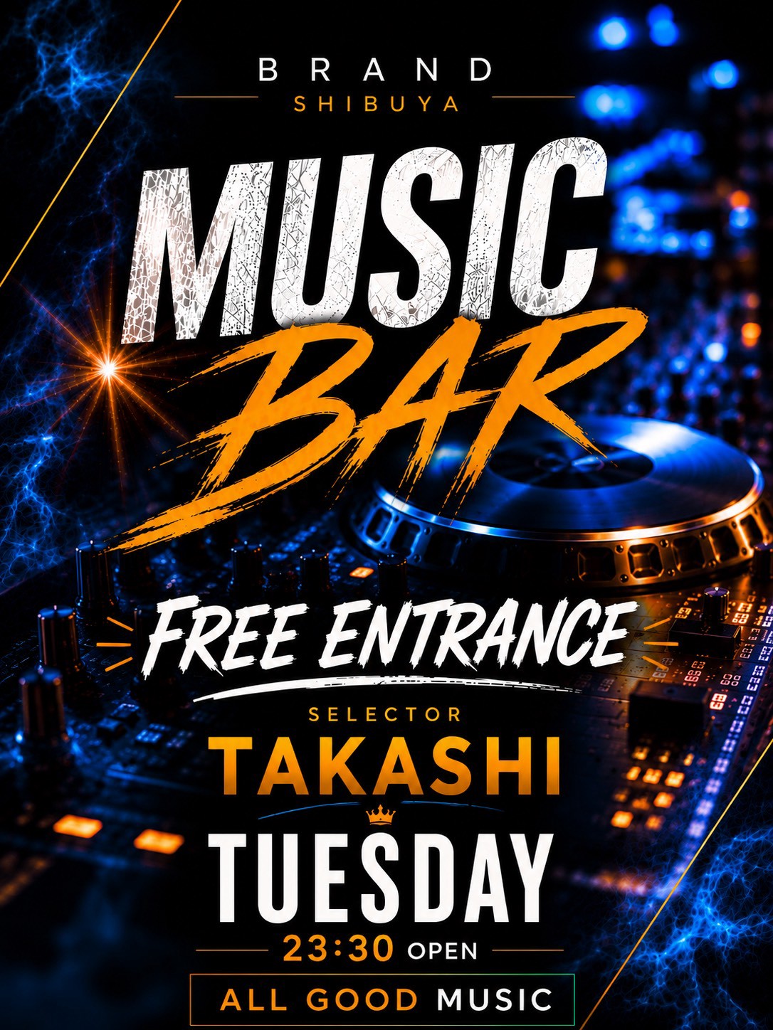 MUSIC BAR -FREE ENTRANCE-
