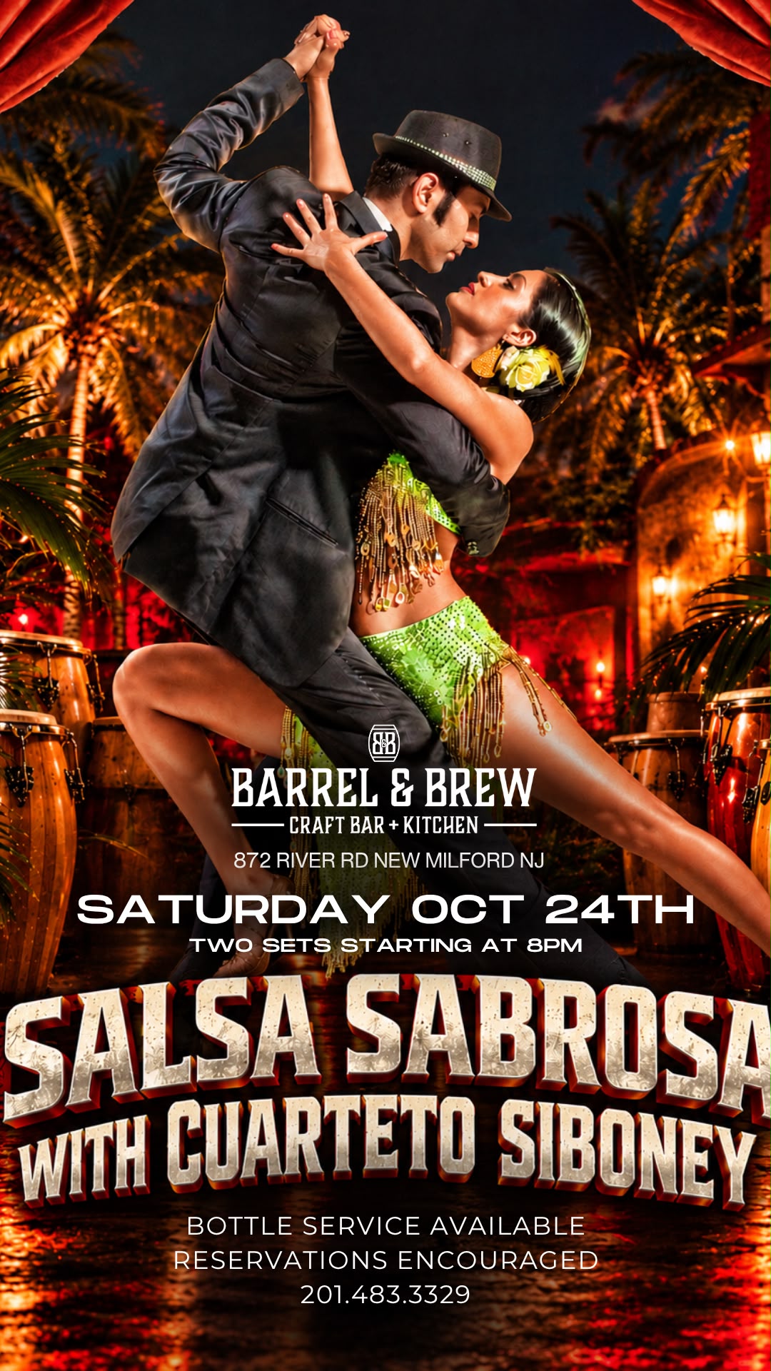 Salsa Sabrosa with Cuarteto Siboney Tickets!