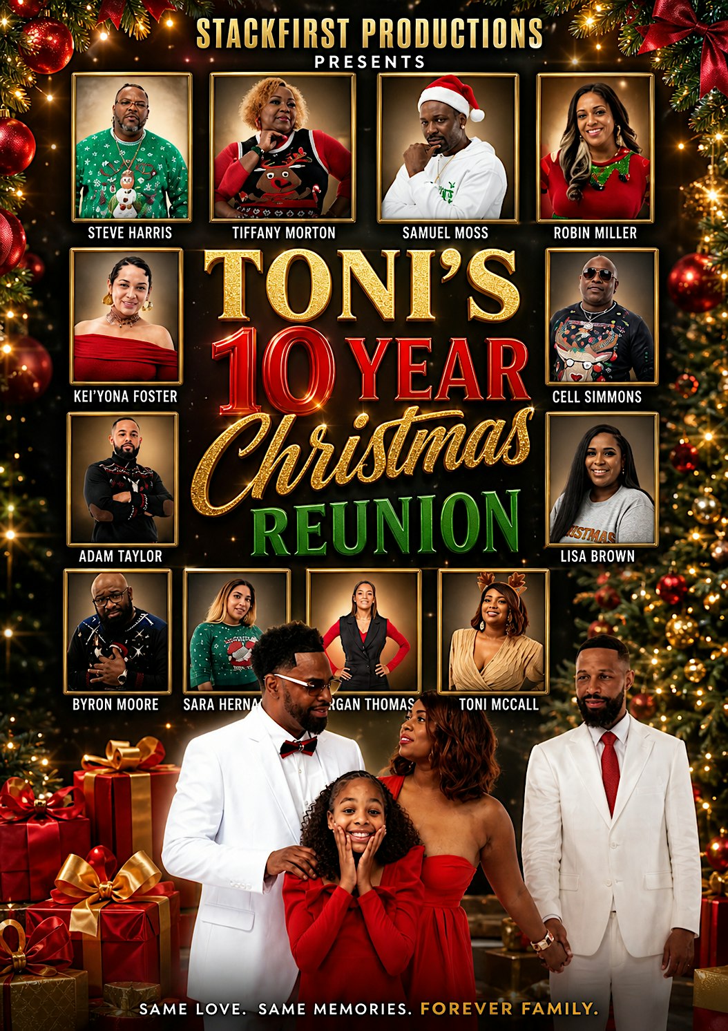 Toni’s 10 Year Christmas Reunion Movie Premiere