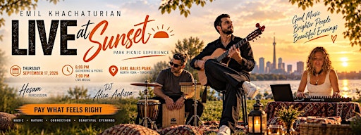 Live at Sunset: Park Picnic Experience #3