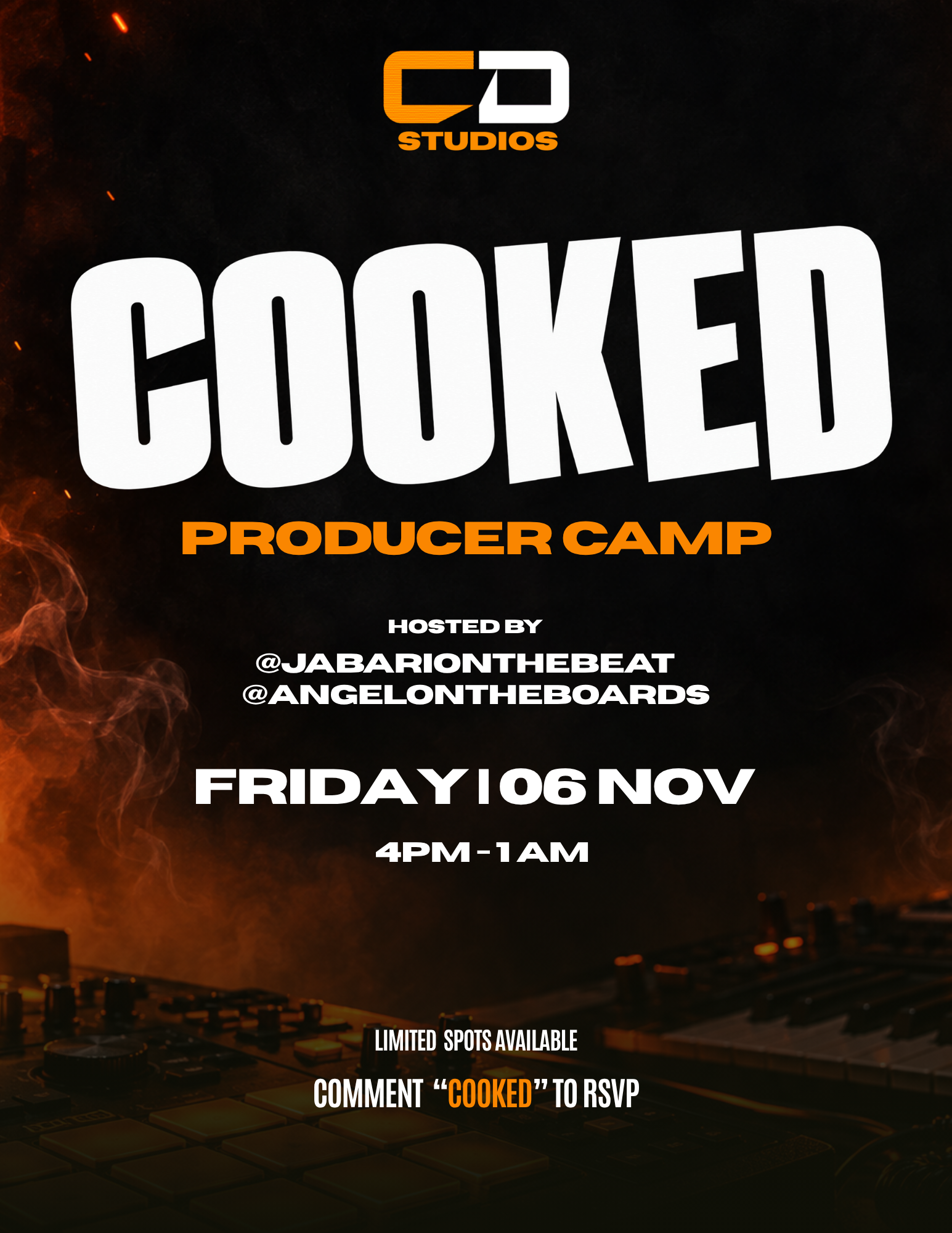 COOKED - A Cut Different Producer Camp