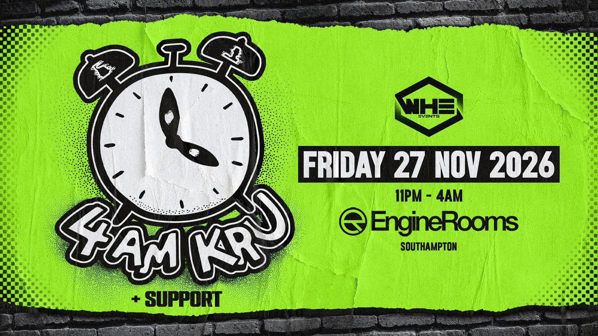 WHE presents: 4AM Kru