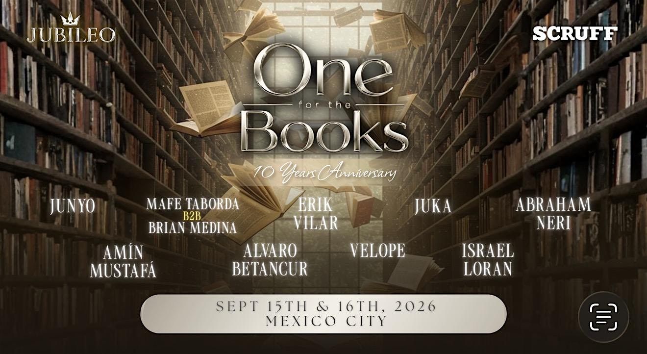 One For The Books (September 15th & 16th)