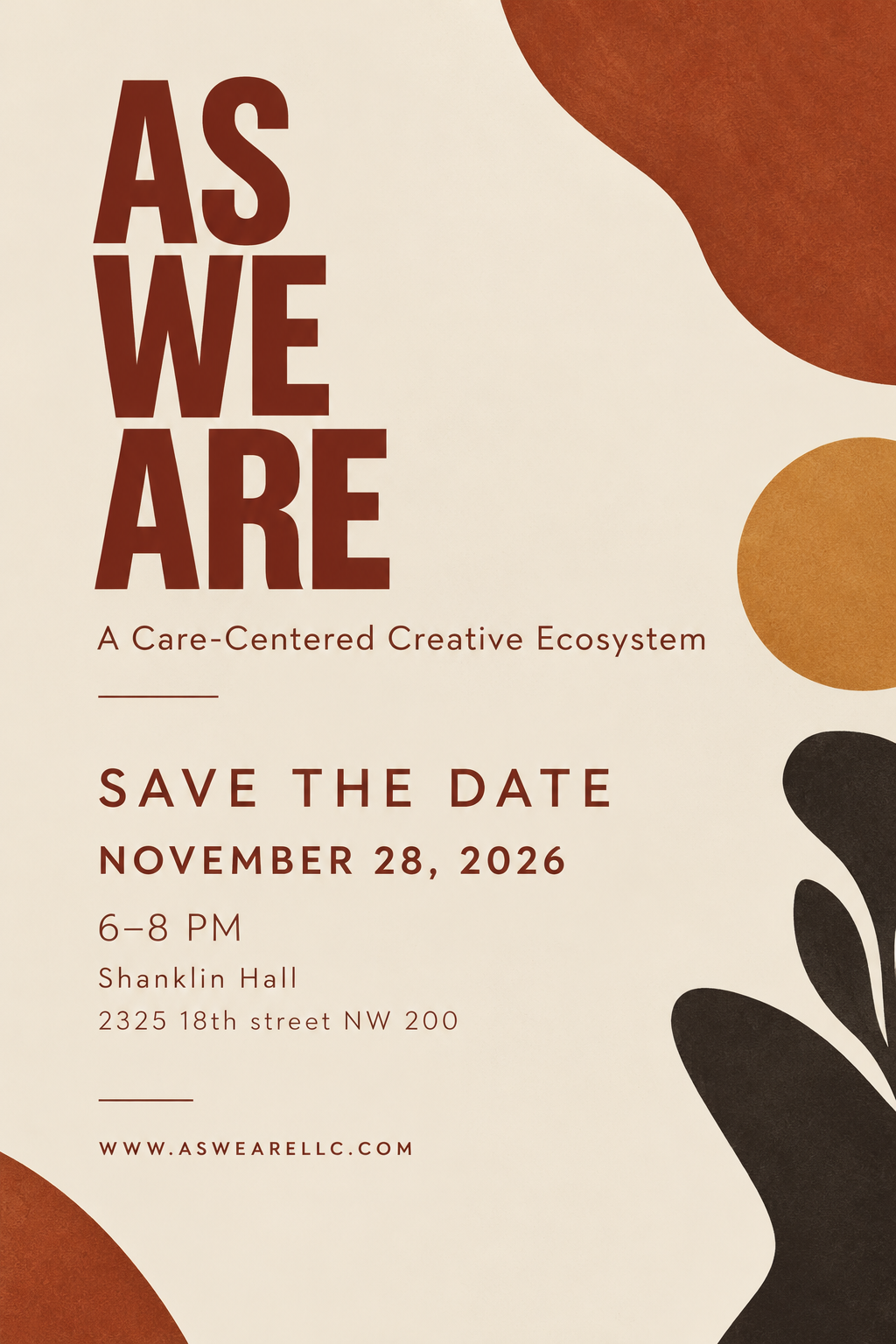 AS WE ARE LAUNCH