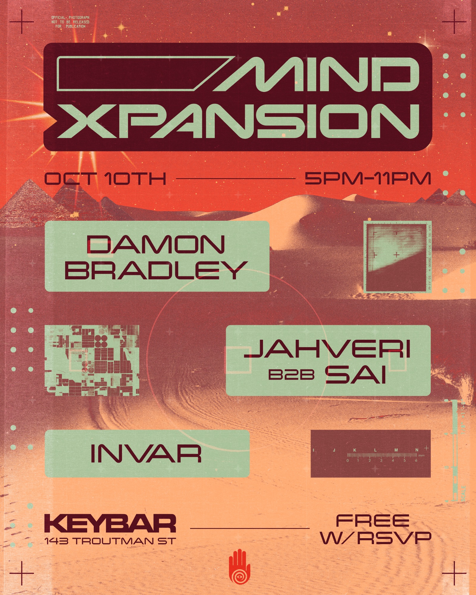 Mind Xpansion: Damon Bradley / Jahveri b2b Sai / INVAR