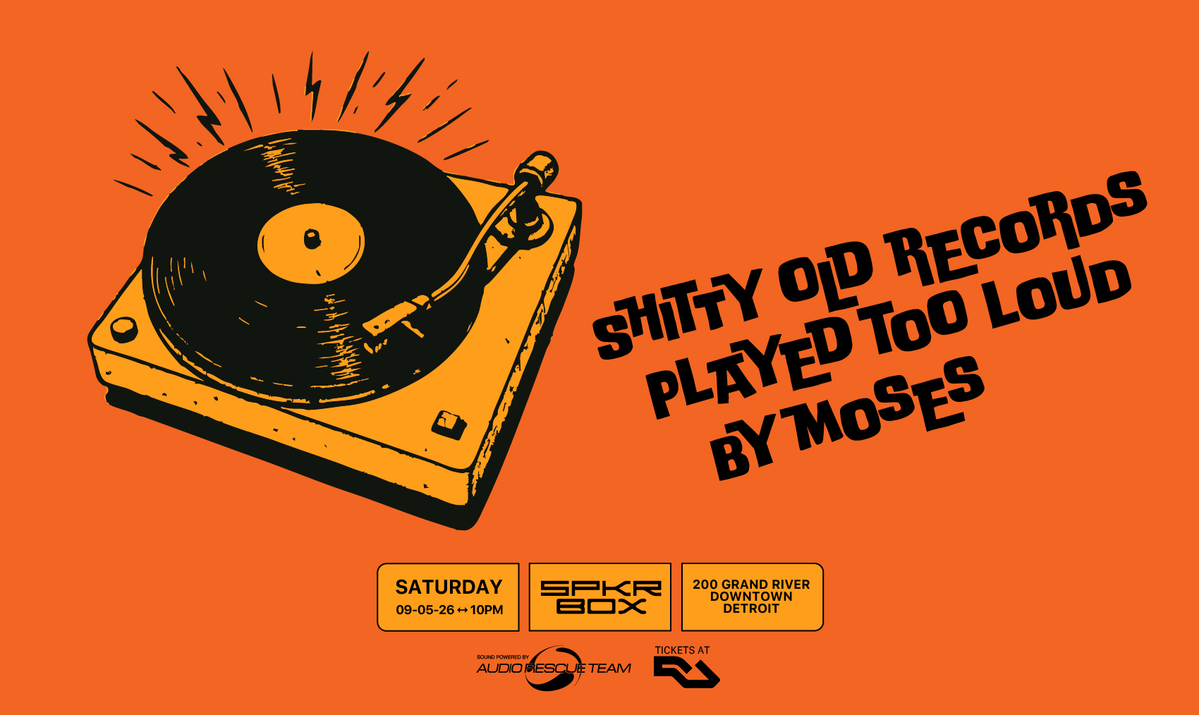 Shitty Old Records Played Too Loud
