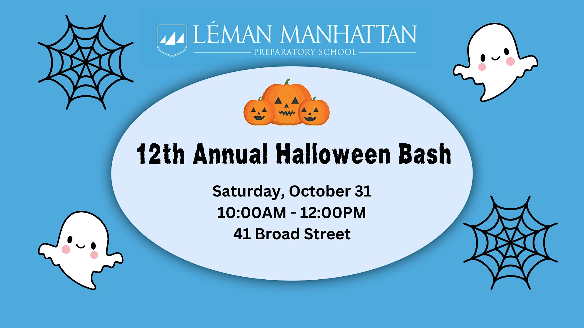 12th Annual Léman Halloween Bash