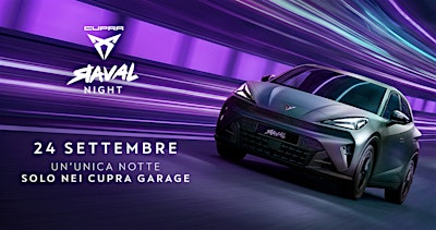 CUPRA RAVAL NIGHT