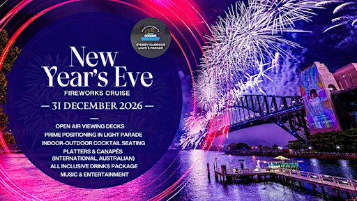Inception Cruises | Sydney New Years Eve Fireworks Cruise | All Inclusive